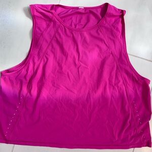 Women's Pink Sleeveless Top